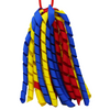 Electric blue, Red and Bright Yellow Korker-Narelle's Arts & Crafts