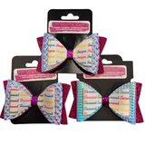 Personalised Name Bow - Electric-Narelle's Arts & Crafts