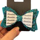 Personalised Name Bow Mermaid Dreams-Narelle's Arts & Crafts