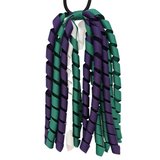 Purple, Green & White Korker-Narelle's Arts & Crafts