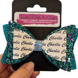 Personalised Name Bow Mermaid Dreams-Narelle's Arts & Crafts
