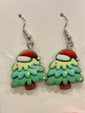 Christmas Trees Earrings-Narelle's Arts & Crafts