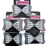 Personalised Name Bow - Aqua-Narelle's Arts & Crafts