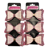Personalised Name Bow - Pink confetti-Narelle's Arts & Crafts