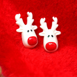 White Rudolph Studs-Narelle's Arts & Crafts