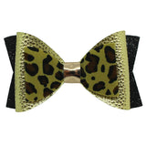 Golden Leopard Bow-Narelle's Arts & Crafts