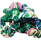 Tropical Palm Scrunchie-Narelle's Arts & Crafts
